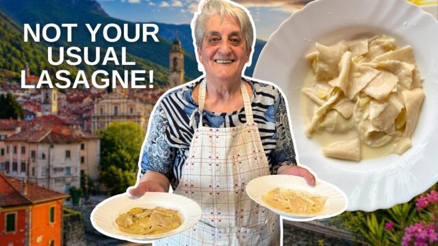 Discover 80yr old Rosetta's Alpine Lasagne! | Pasta Grannies