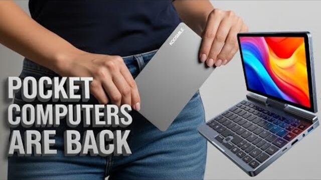FULL PC in Your Pocket?  | Meet the 8-inch Windows 11 2-in-1 Mini Laptop! - Koosmile