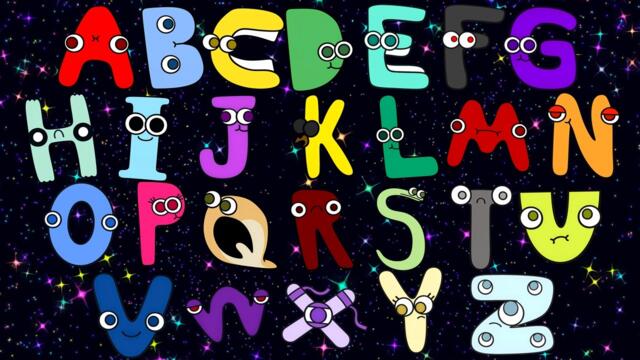 Fun ABC Song for Kids | Colorful Uppercase Alphabet Friends | A–Z Letter Learning