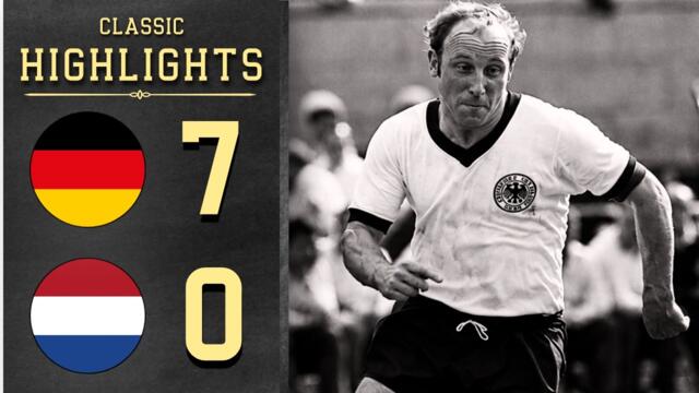 Germany vs Netherlands | German Legend Uwe Seeler Hits a Hat-Trick | International Friendly 1959
