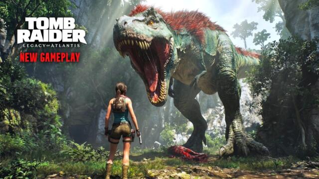 TOMB RAIDER LEGACY OF ATLANTIS Gameplay Demo 4K (No Commentary)