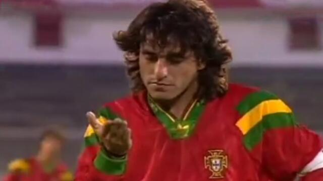 Paulo Futre LEGENDARY Performance vs Scotland - 28/04/1993