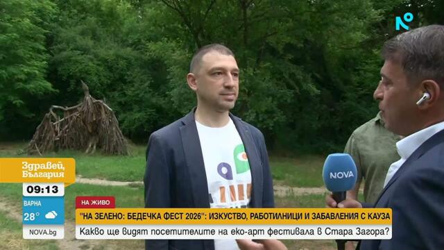 Предстои „Бедечка фест: На зелено“: Изкуство, работилници и забавления с кауза | 12 юни 2026