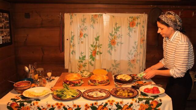 LIFE in the mountains of Ukraine: cooking dinner!!