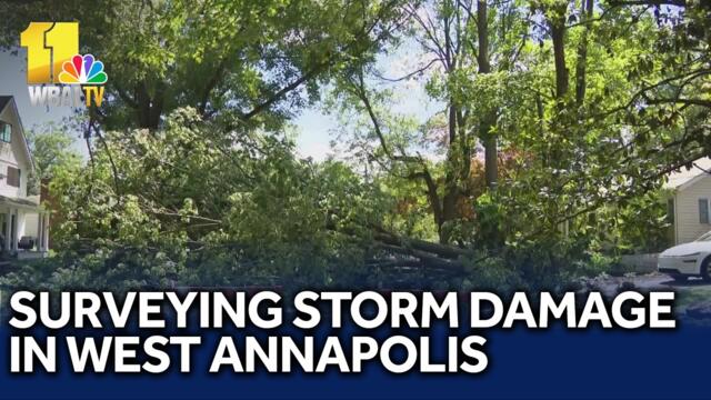 West Annapolis, Admiral Heights hit hard by storms