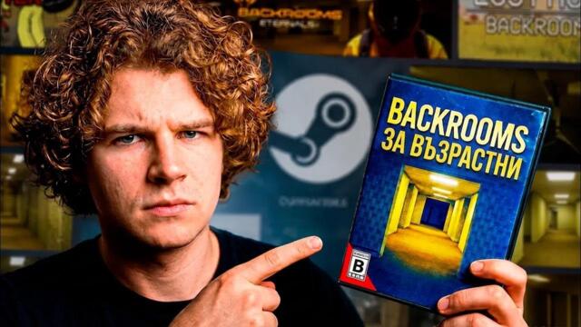 Филмът „The Backrooms“ унижи над 20 видеоигри – как го постигна Кейн Пикселс?