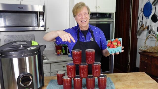 I'm Learning a New Skill! Making SHELF-STABLE Strawberry Jam!