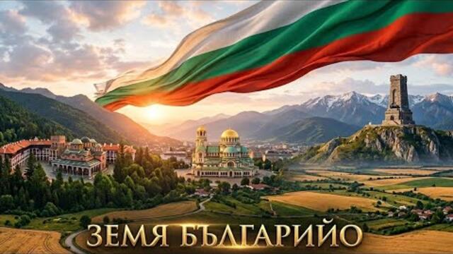 🇧🇬 ЗЕМЯ БЪЛГАРИЙО 🇧🇬 Песента, която кара всяко българско сърце да трепне