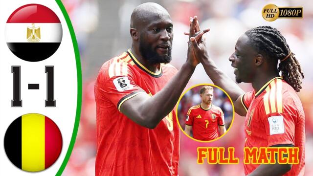 Belgium vs Egypt 1-1 Extended Highlights & All Goals 🔥 FIFA World Cup 2026 HD
