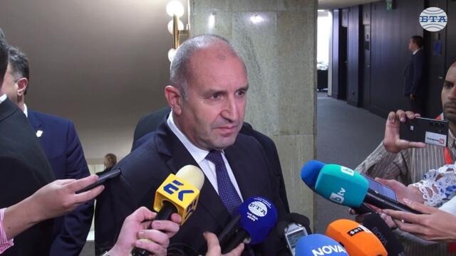 Радев: Няма да допуснем санкции срещу Русия, рефлектиращи негативно върху българската икономика