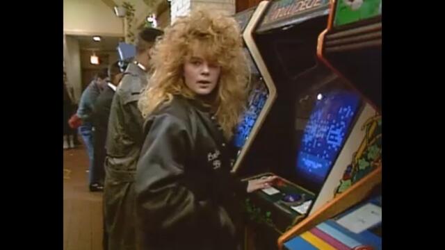 Inside an Arcade in New York City in 1990