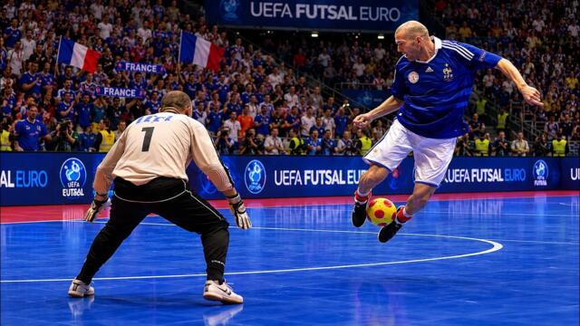 Zinedine Zidane Skills In FUTSAL