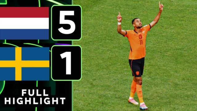 NETHERLANDS VS SWEDEN 5-1! FULL HIGHLIGHTS | BROBBEY & GAKPO BRACE, SUMMERVILLE⚽ | WORLD CUP 2026