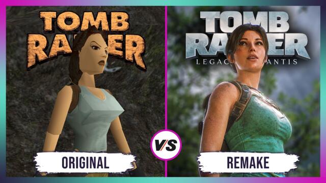 Tomb Raider Legacy of Atlantis vs Tomb Raider | Remake vs Original Comparison