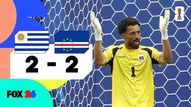 RESUMEN | Uruguay 2 - 2 Cabo Verde | Copa Mundial de la FIFA 2026