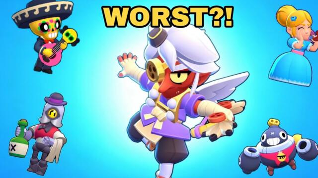 Тествах НАЙ-СЛАБИТЕ герои в Brawl Stars… и НЕ ОЧАКВАХ това 😱