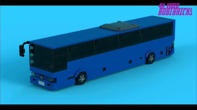 Custom LEGO MOC of Mercedes-Benz Intouro 12 (M-Bus) (Official 4K Video)