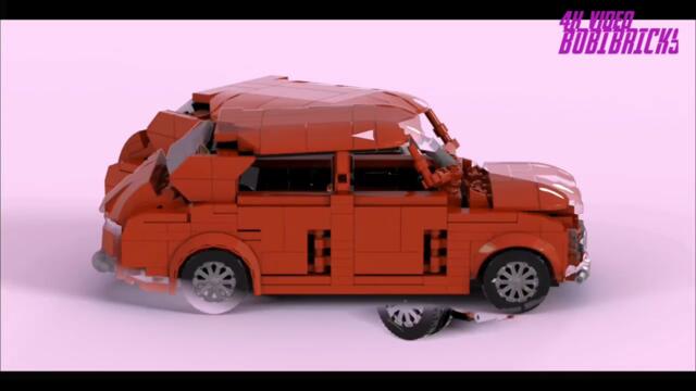 Custom LEGO MOC of FSO Warszawa 201 (Official 4K Video)