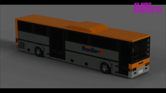 Custom LEGO MOC of Setra S315Ul (Evelin-R) (Official 4K Video)