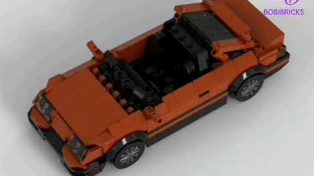 Lego Speed Champions MOC of Ford Sierra XR4 (Official Video)