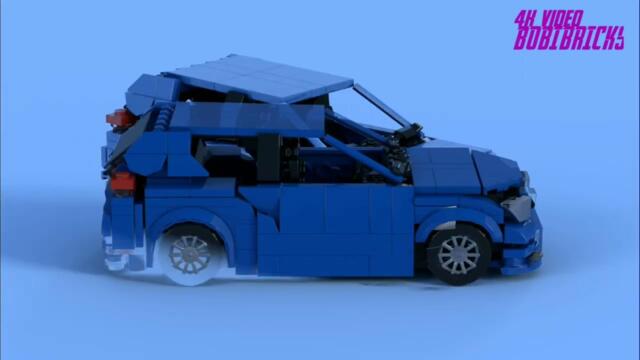 Custom LEGO MOC of Subaru Impreza WRX STI Hachback (Special Edition) (Official 4K Video)