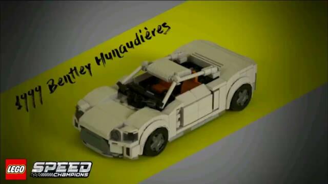Custom LEGO MOC of 1999 Bentley Hunaudières (Official 4K Video)