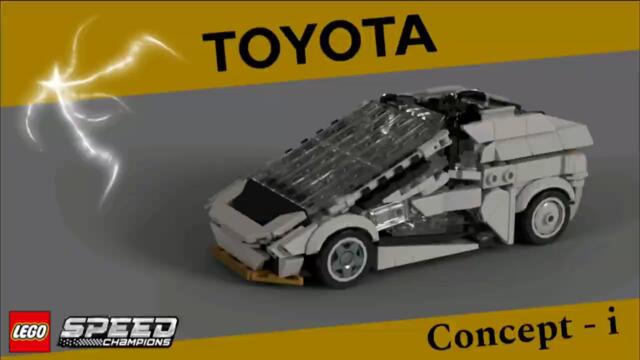 Custom LEGO MOC of Toyota Concept - i (Special Edition) (Official 4K Video)