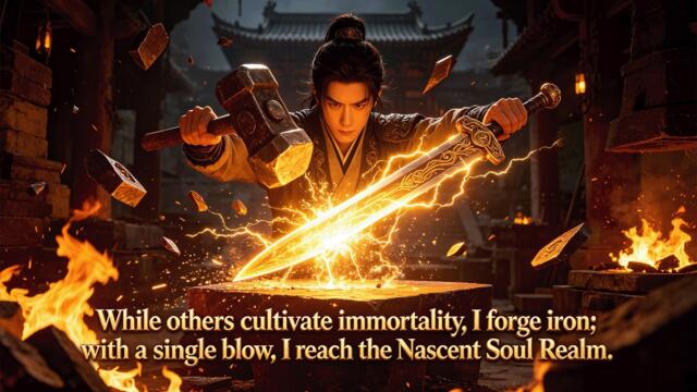 【FULL】A single hammer blow can unlock the Divine Transformation Realm.#MustSee #NovelAdaptation