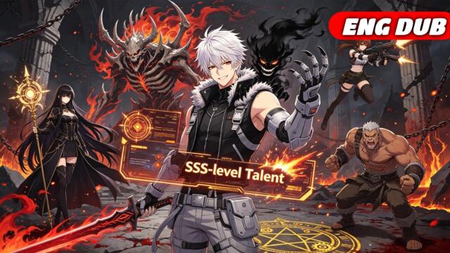 F Level Waste Awakens"SSSS Level Divine Talent"Defeats Countless SSS Lvl Powerful Enemies,Is Savior.