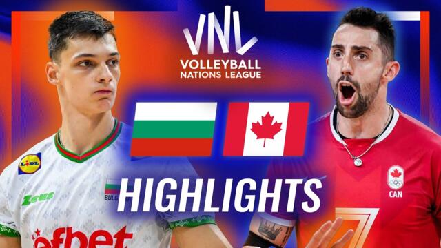 Bulgaria 🇧🇬 vs. Canada 🇨🇦 - Highlights | Week 2 | Men's VNL 2026