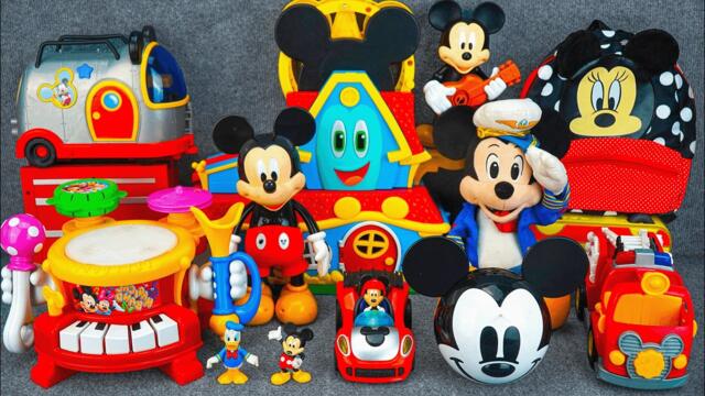 Satisfying with Unboxing Disney Mickey Mouse Jumbo Fun House Playset | Review Toys ASMR