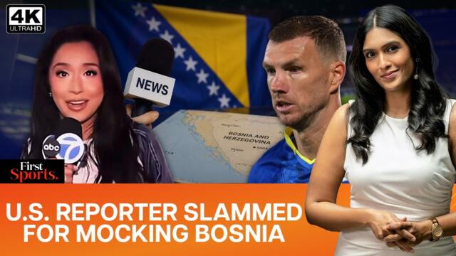 US Reporter Slammed For Mocking Bosnia Before World Cup Clash | First Sports With Rupha Ramani | 4k
