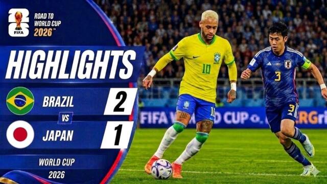 JAPAN VS BRAZIL || HIGHLIGHT MATCH TODAY Word cup 2026