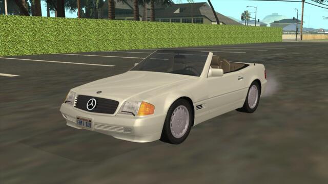 GTA San Andreas [PC] - 1992 Mercedes-Benz 500SL Mod