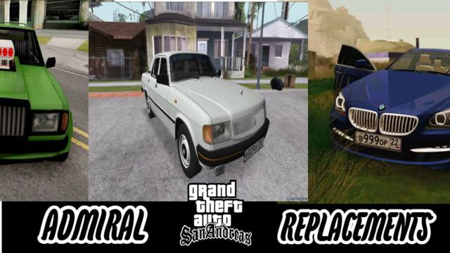 Top 10 Best Replacements For The Admiral In GTA San Andreas