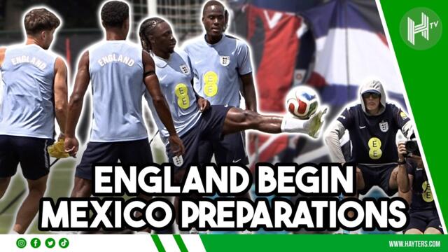 England STARS train ahead of Mexico World Cup CLASH