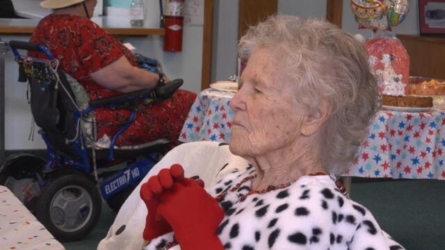 101-Year-Old Woman Celebrates Birthday With 101 Dalmations-Themed Party