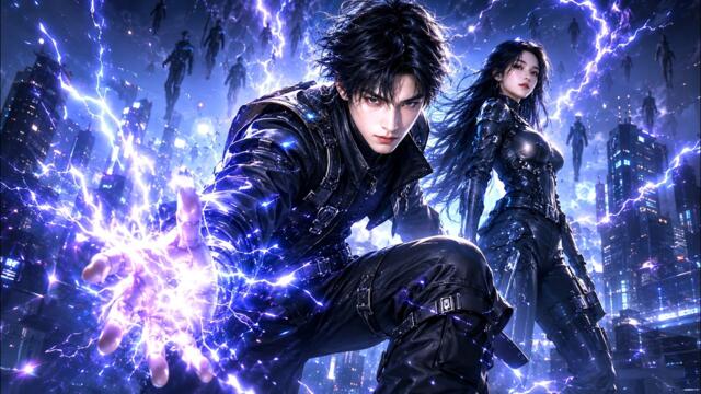 Overnight, he went from E-rank trash to SSS-rank Thunder God — and completely overturned the system.