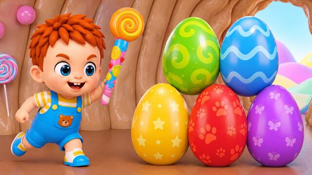 Surprise Eggs + Finger Family Song | Kids Songs & Nursery Rhymes