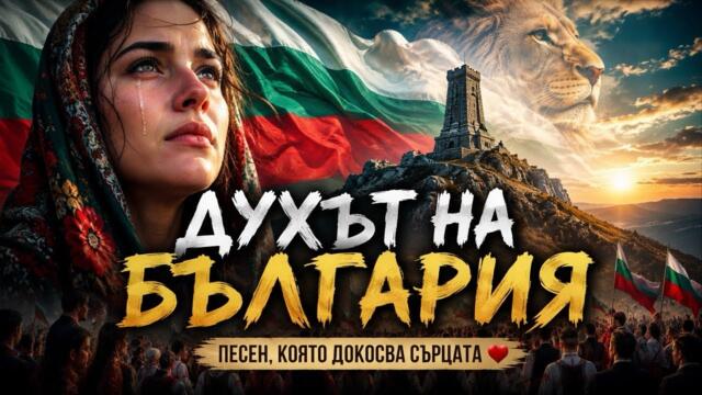 🇧🇬 ДУХЪТ НА БЪЛГАРИЯ | Епична Патриотична Песен, Която Докосва Всяко Българско Сърце