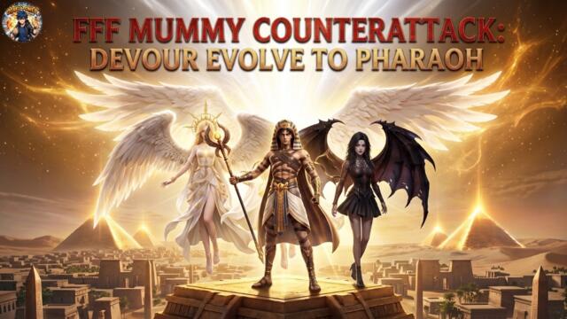 [ENG DUB] DEVOUR SYSTEM Evolves FFF Mummy to SSS-TIER Pharaoh & Wins Tournaments | Short Anime