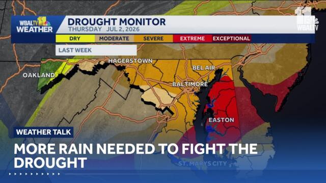 More rain needed to fight the drought | Weather Talk