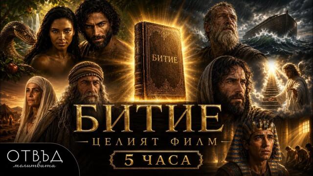 БИТИЕ: Най-великата История на Човечеството  | Кино Библия (Целият Филм - 5 Часа)