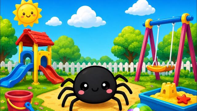 Itsy Bitsy Spider Goes to the Playground | Nursery Rhyme  | Children’s Song 
