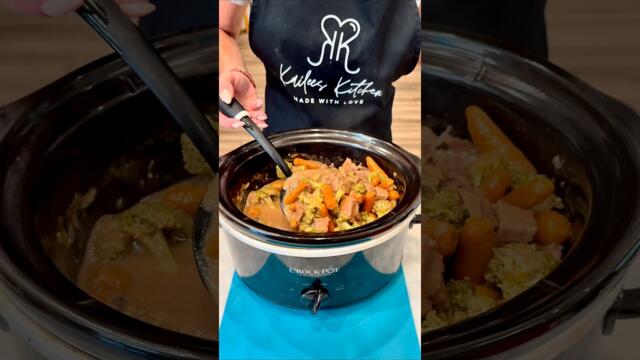 All in one crockpot dinner