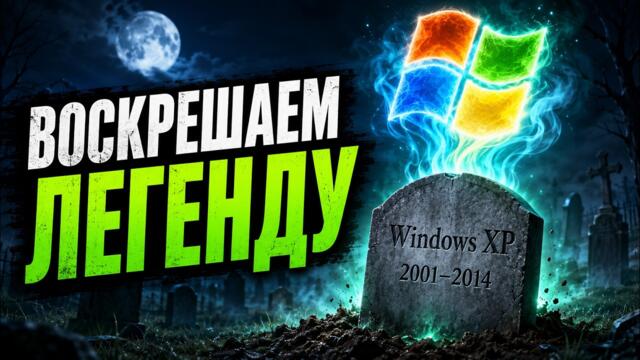 Windows XP в 2026 году — пробую воскресить легенду