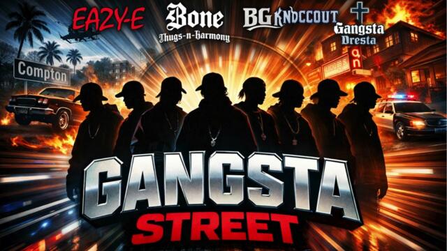 Bone Thugs N Harmony - Gangsta Street ft. Eazy E, B.G. Knoccout and Gangsta Dresta