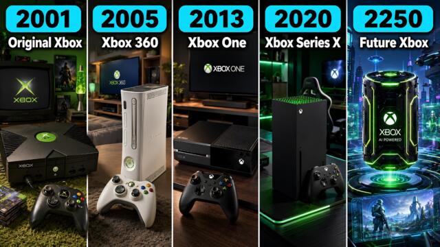 The Evolution of Xbox Consoles | 2001–2250