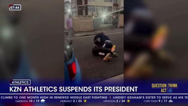 Viral street brawl lands KZN Athletics president in hot water