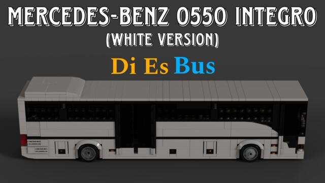 Lego Speed Champions Mercedes-Benz O550 Integro (Di-Es Bus White Version) | MOC Review + Tutorial